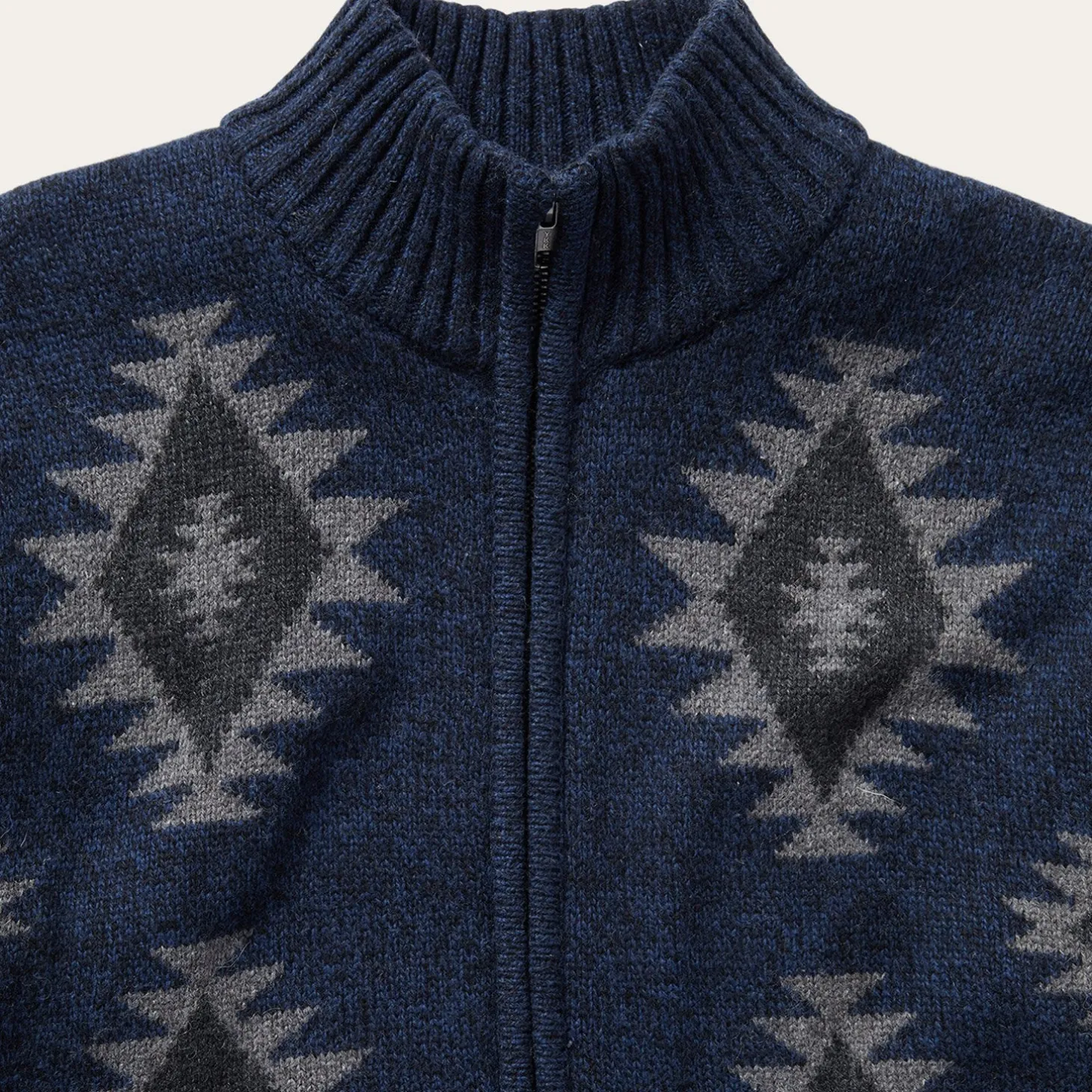 Navy Aztec Cardigan