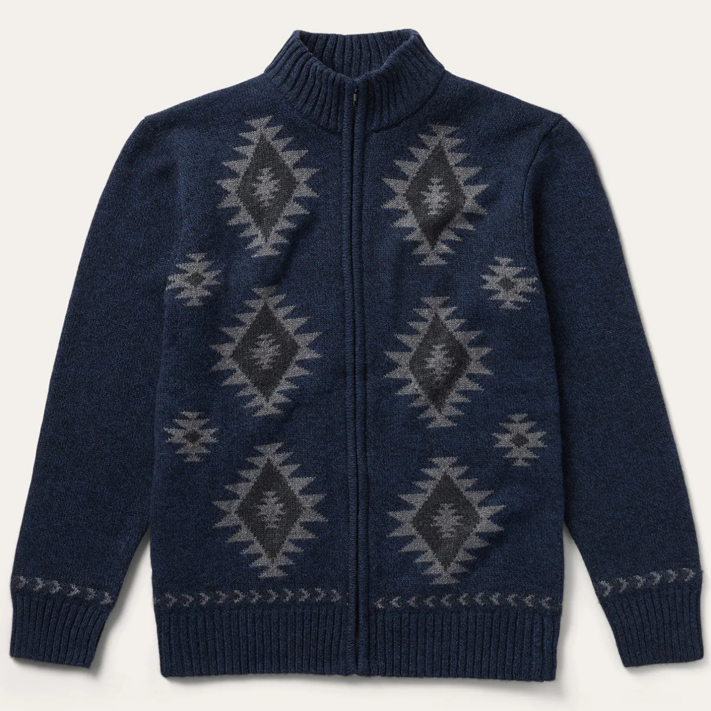 Navy Aztec Cardigan