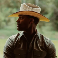 Olive Oxford Western Shirt