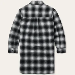 Ombre Oversized Shirt Jacket