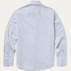Ombre Plaid Check Western Shirt
