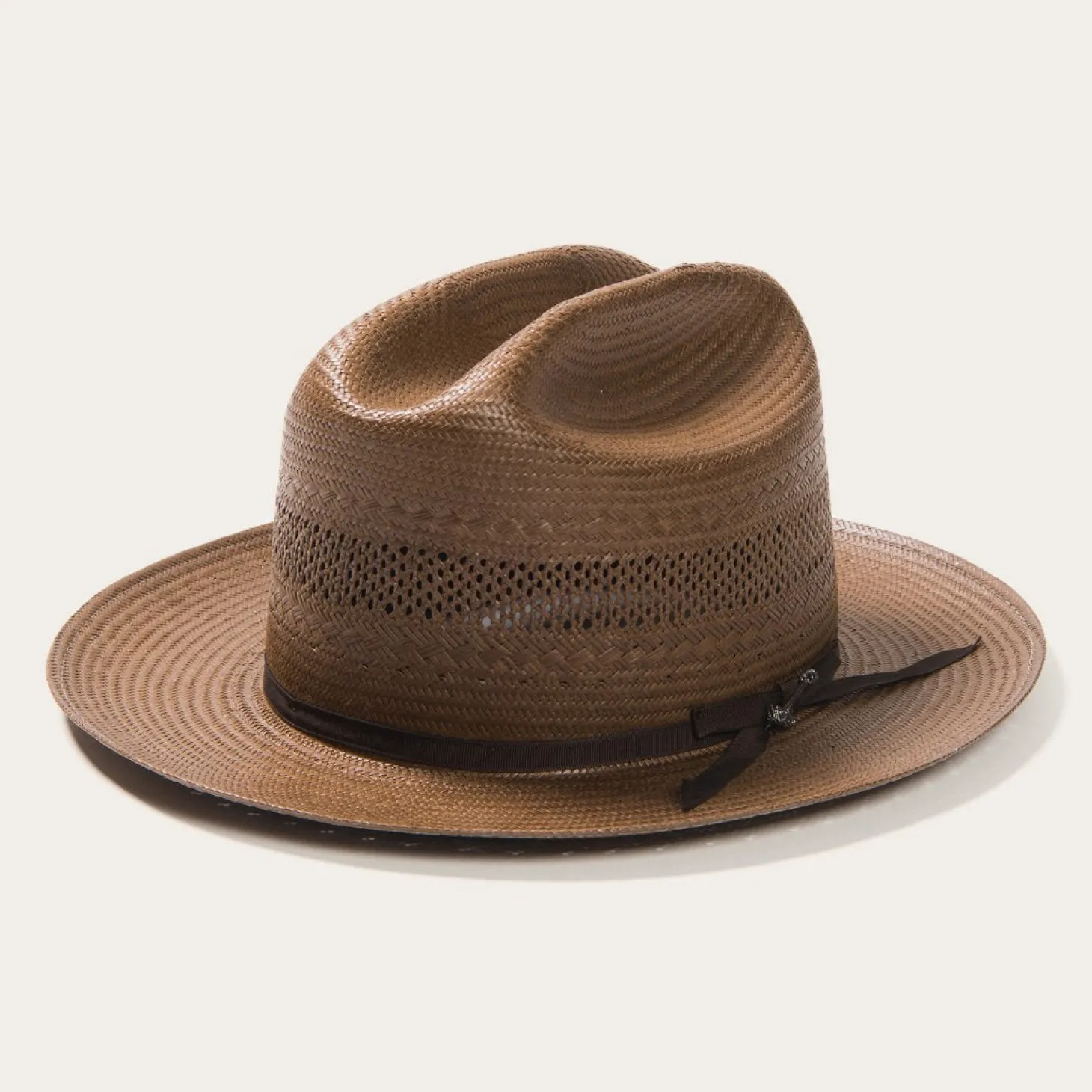 Open Road Vented Straw Cowboy Hat