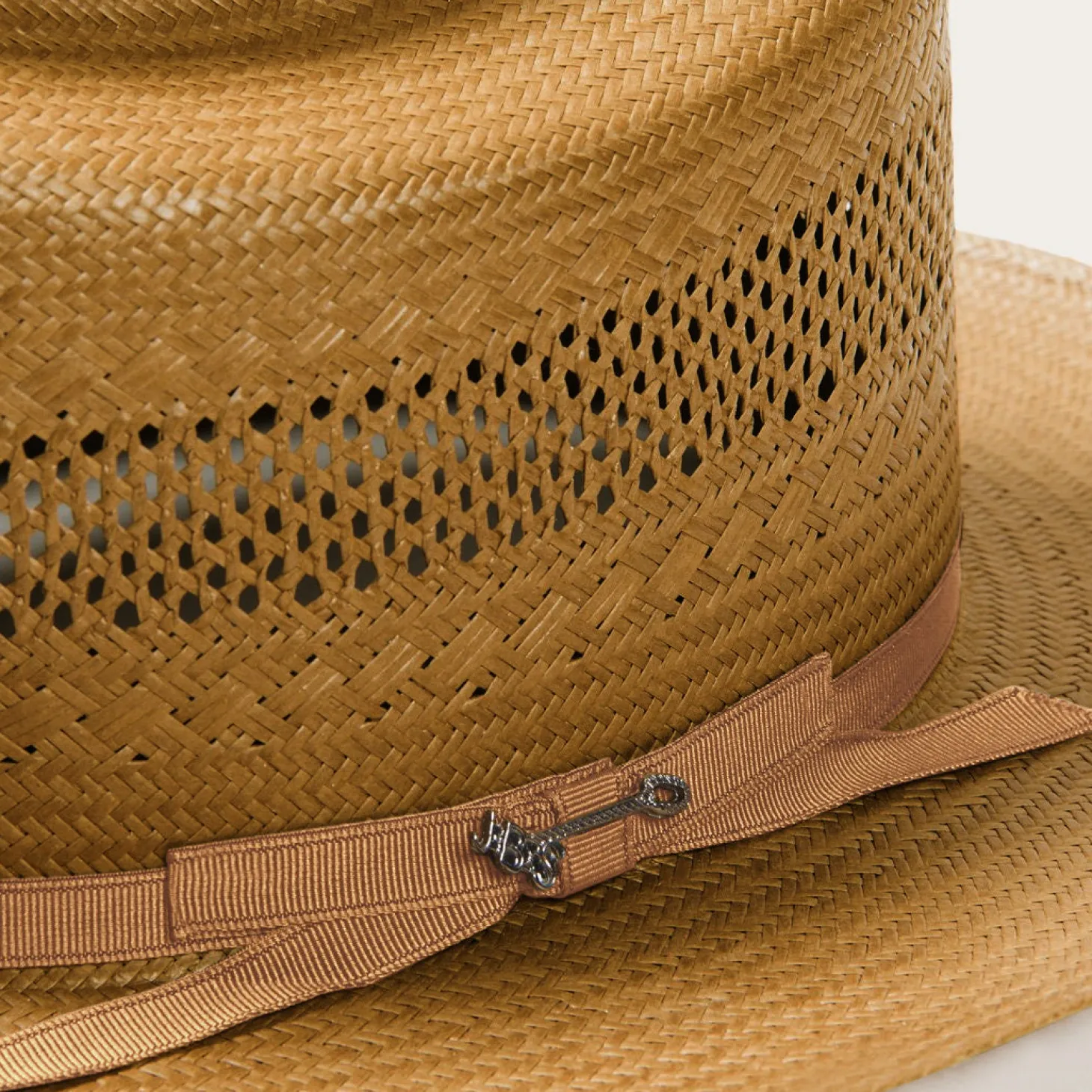Open Road Vented Straw Cowboy Hat