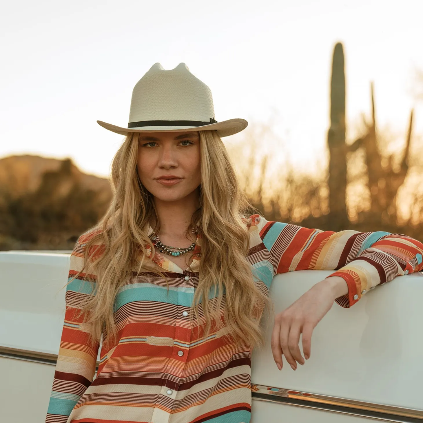 Open Road 6X Straw Cowboy Hat