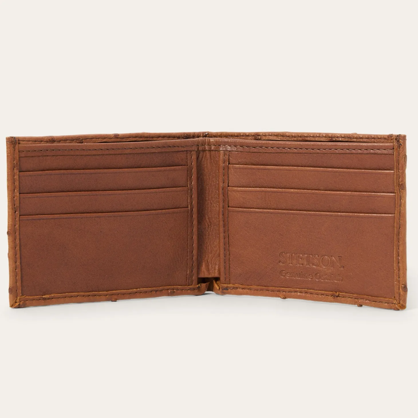 Ostrich Bi-Fold Wallet
