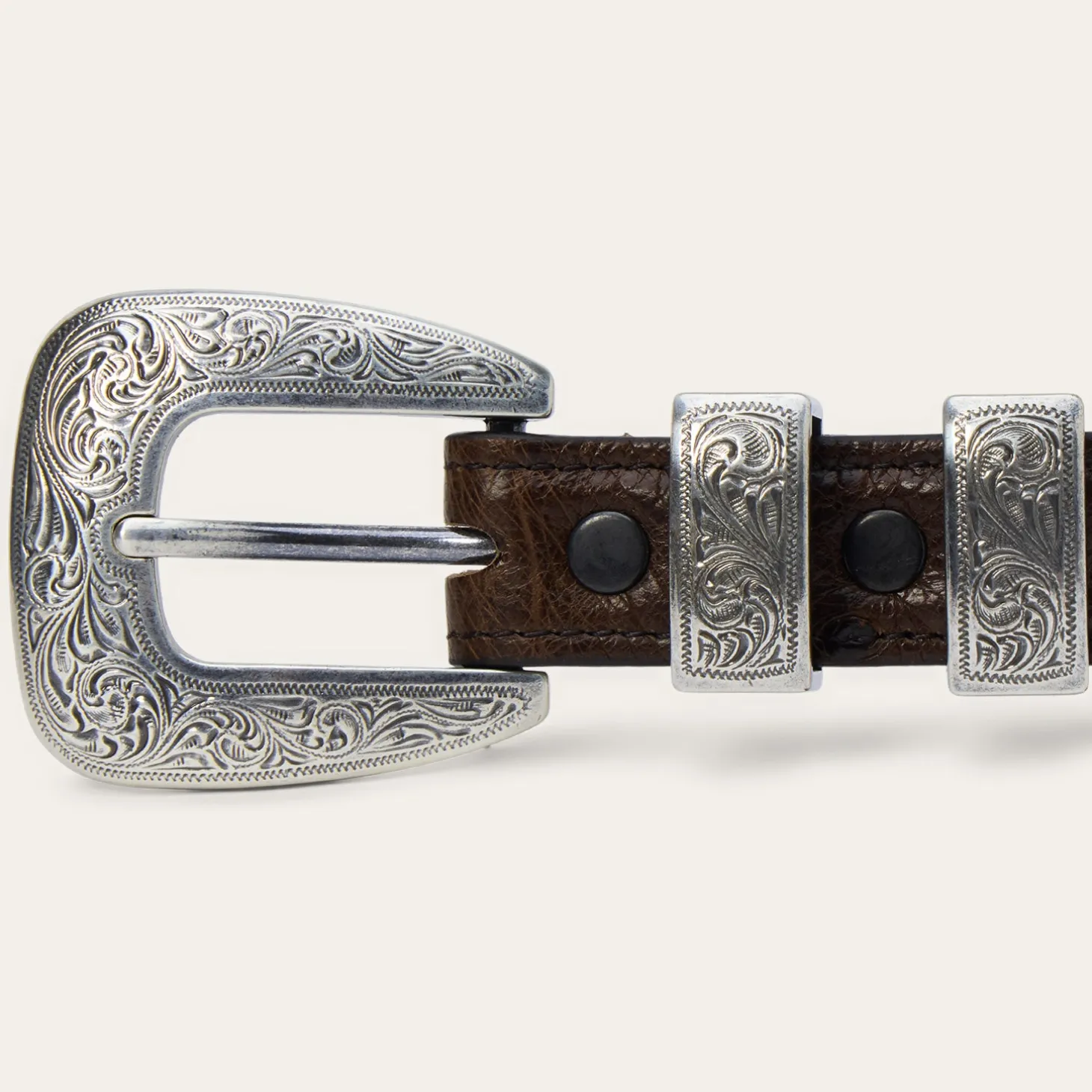 Ostrich Tapered Belt