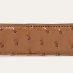 Ostrich Western Tab Belt
