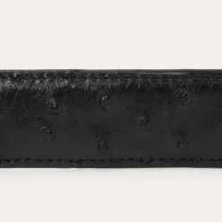 Ostrich Western Tab Belt - 1 1/4
