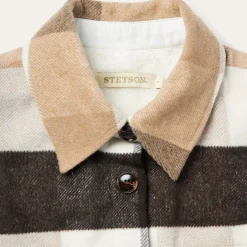 Oversize Plaid Shirt Jacket