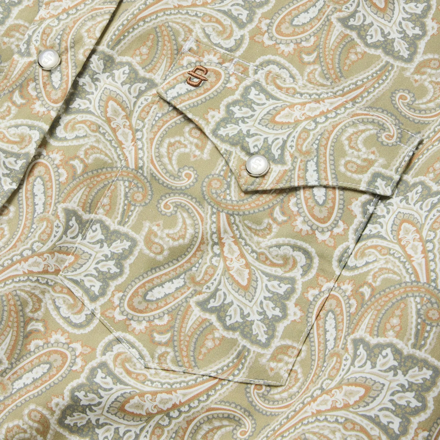 Paisley Short Sleeve Shirt