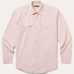 Pink End-On-End Western Shirt