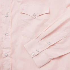 Pink End-On-End Western Shirt