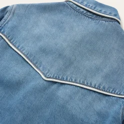 Piped Denim Shirt