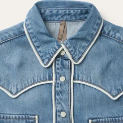Piped Denim Shirt