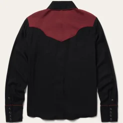 Piped Western Blouse