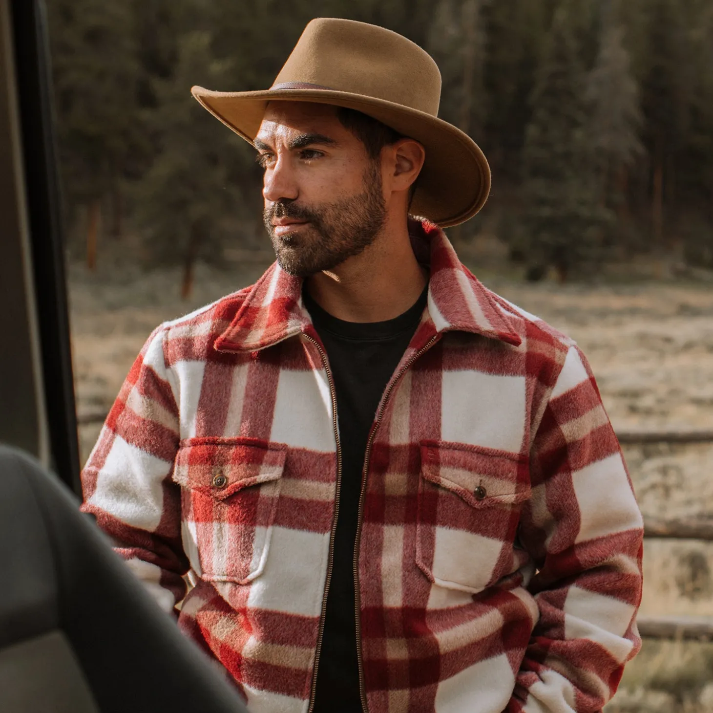 Plaid Lined Jac-Shirt