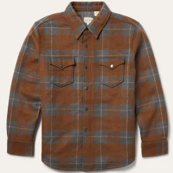 Plaid Western Shirt Jacket