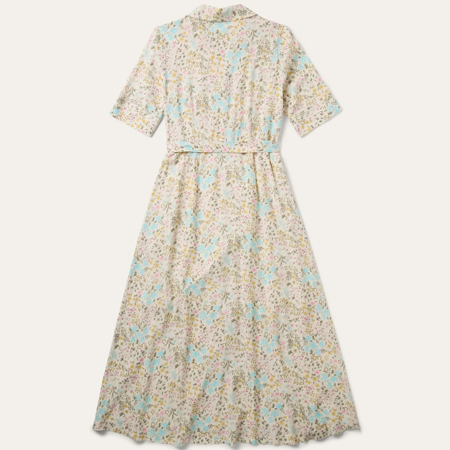 Prairie Floral Short Sleeve Dress