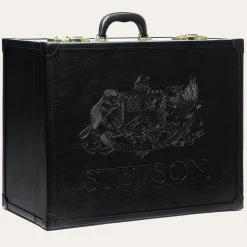 Premium Leather Hat Case