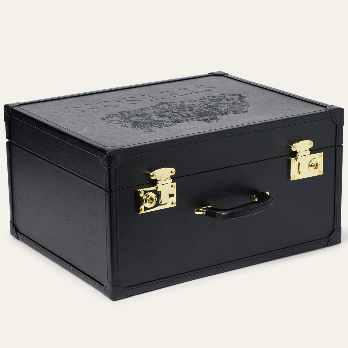 Premium Leather Hat Case