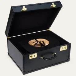 Premium Leather Hat Case
