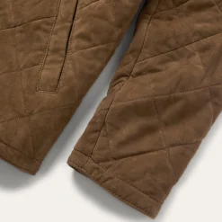 Quilted Suede Jacket
