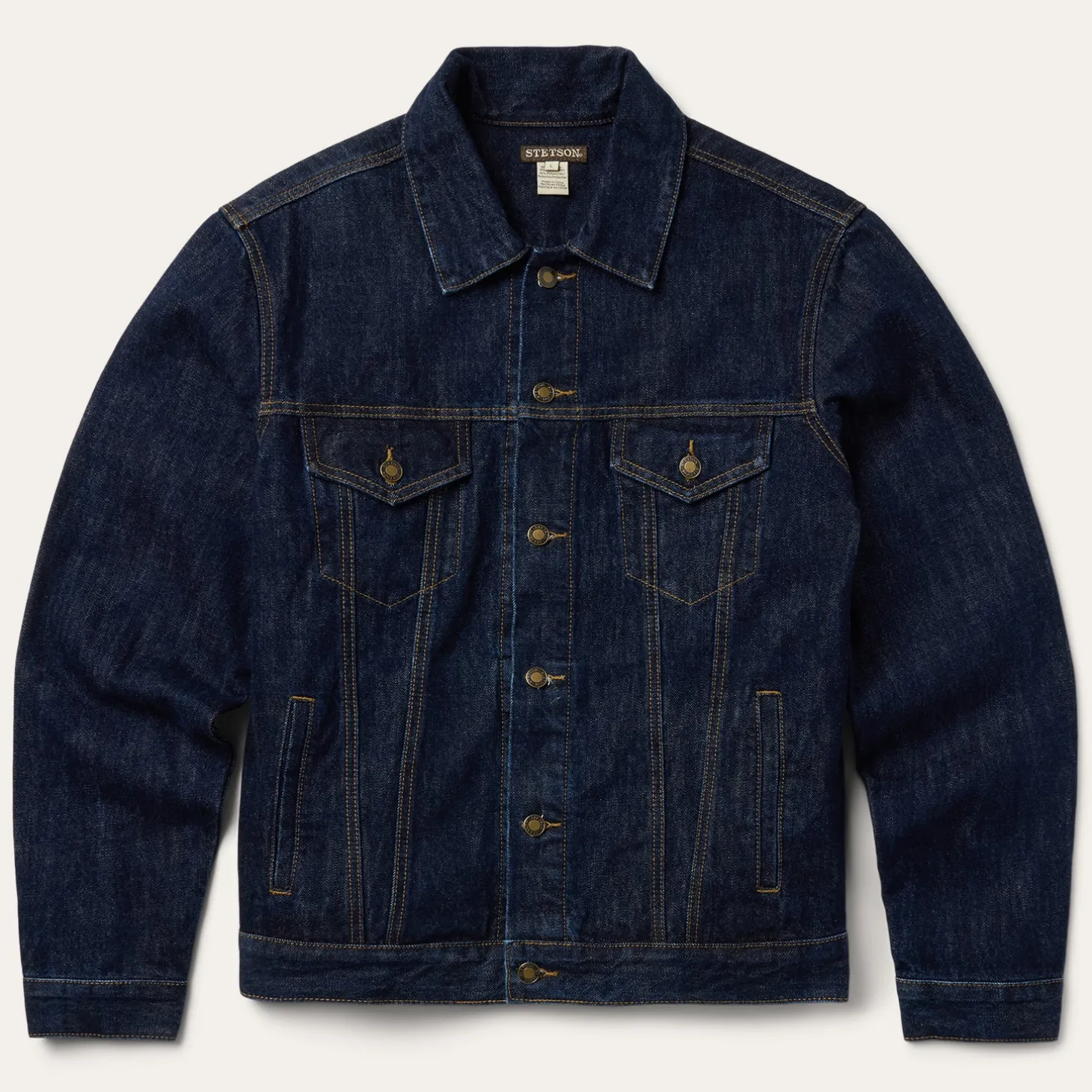 Raw Denim Trucker Jacket