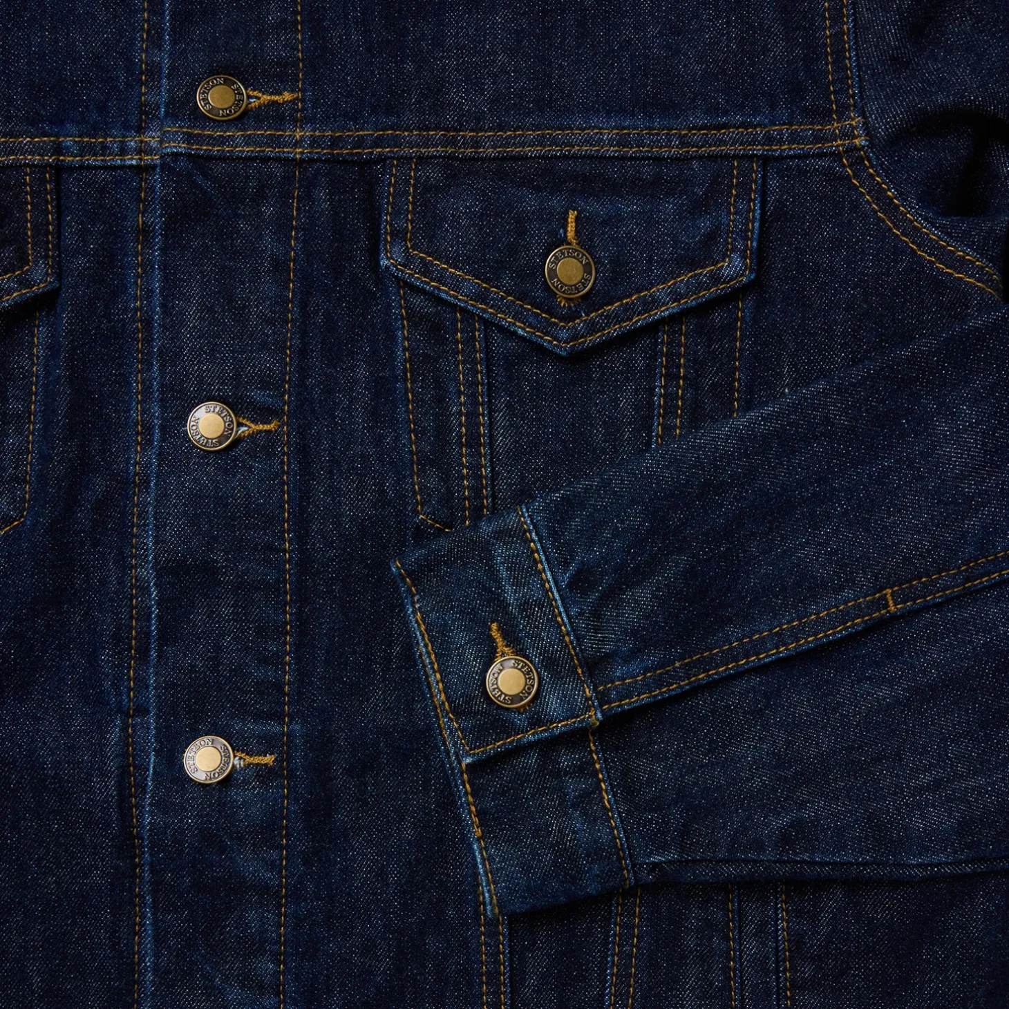 Raw Denim Trucker Jacket
