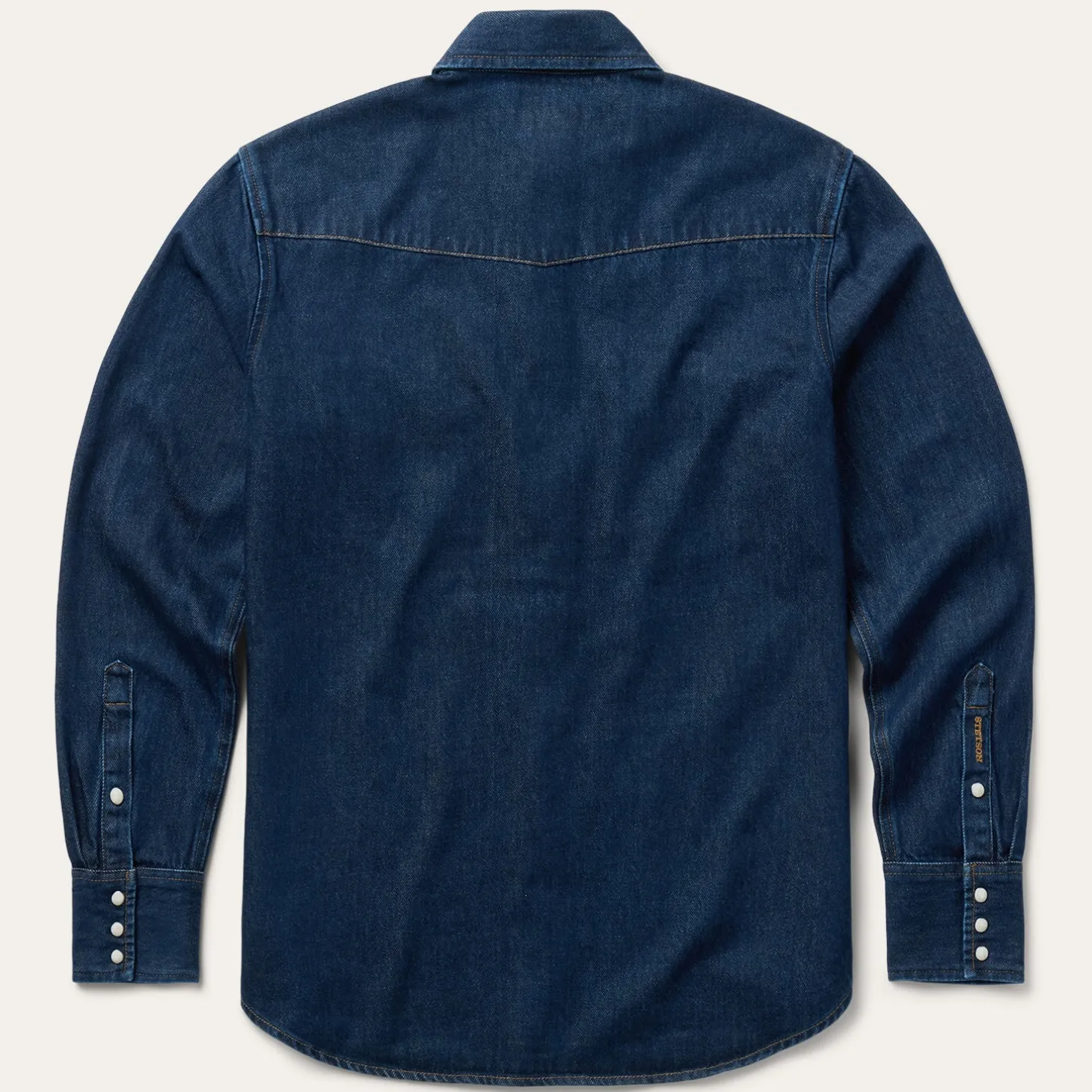 Raw Denim Western Shirt