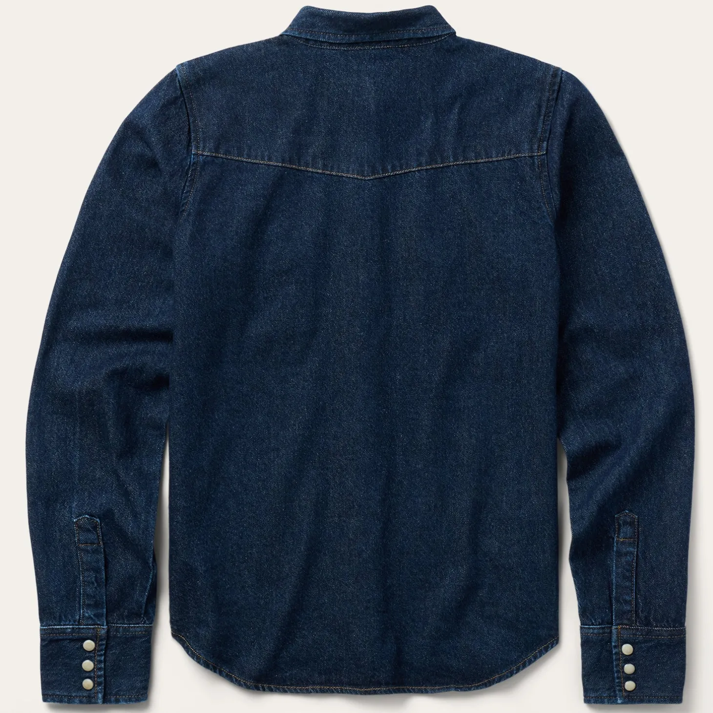 Raw Denim Western Shirt