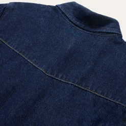 Raw Denim Western Shirt