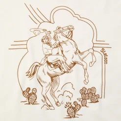 Rearing Cowgirl Graphic Tee