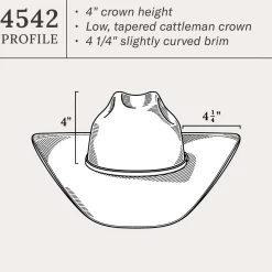 Rincon 10X Straw Cowboy Hat