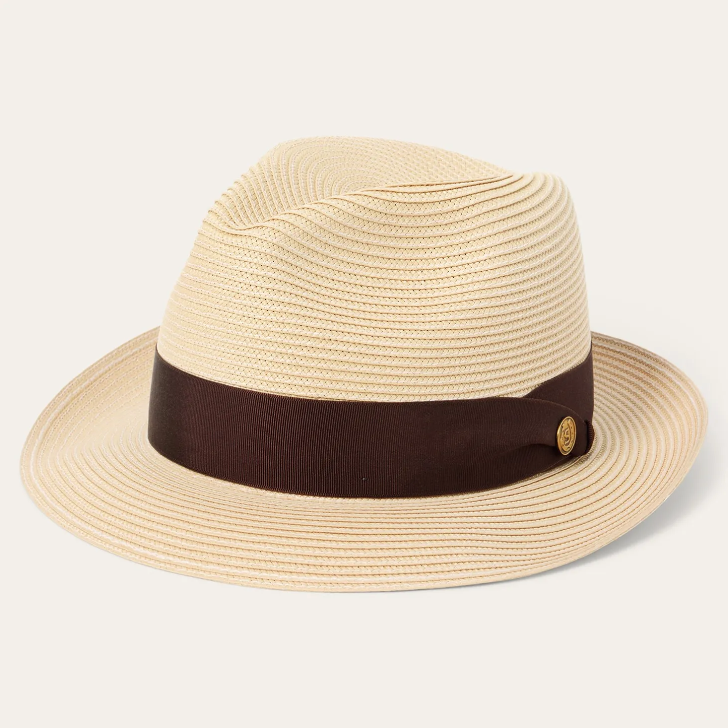Rosebud Straw Fedora
