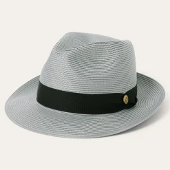 Rosebud Straw Fedora