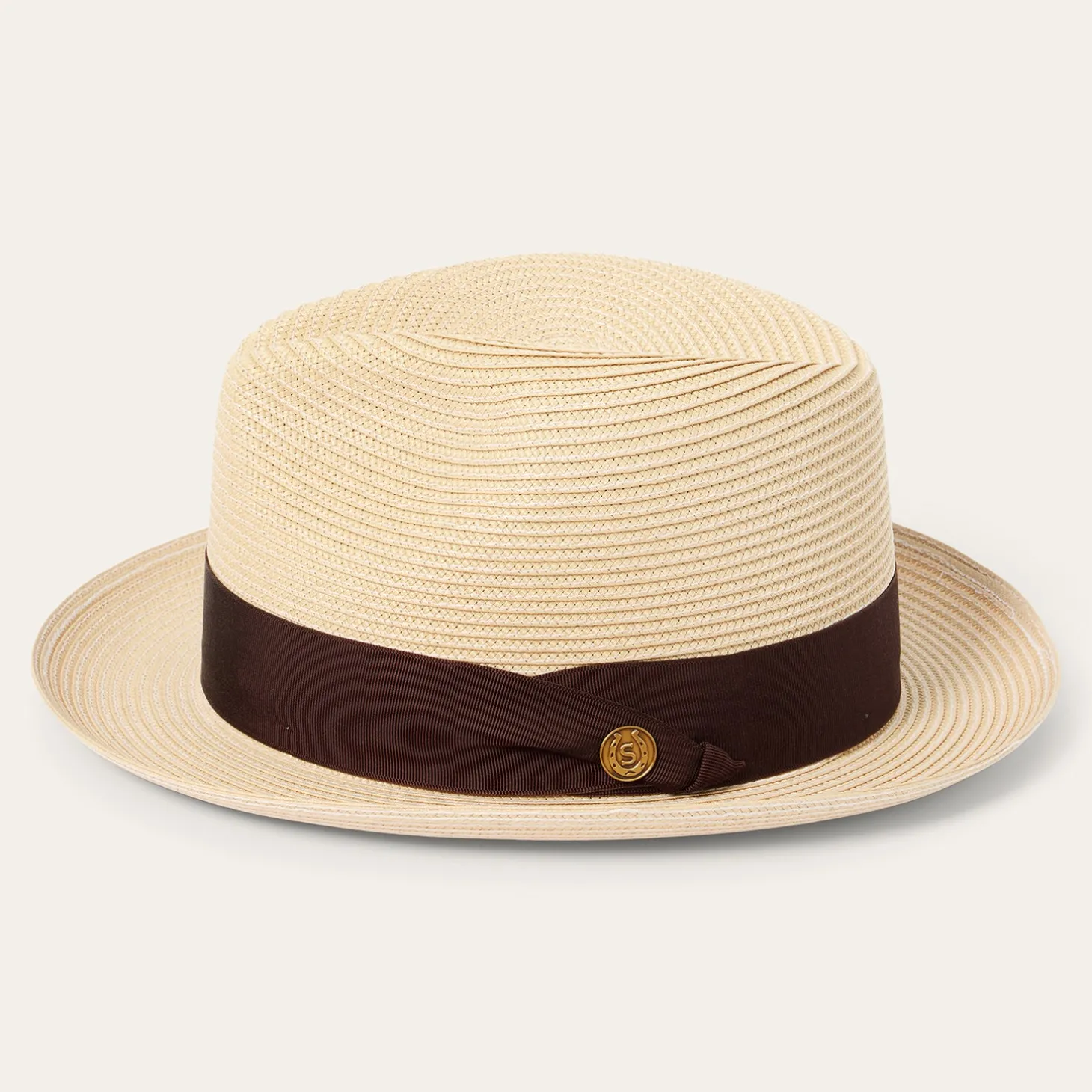 Rosebud Straw Fedora