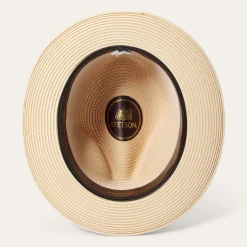 Rosebud Straw Fedora