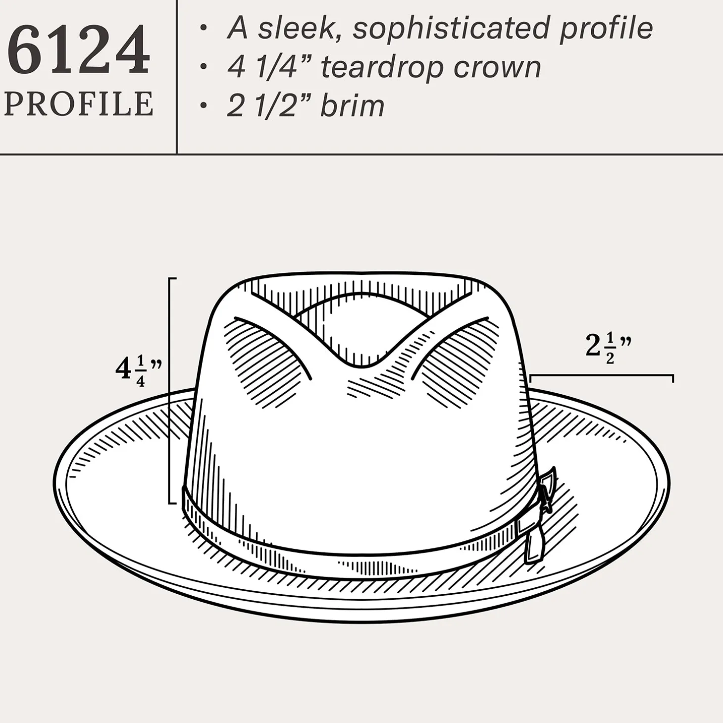 Rushmore Palm Fedora