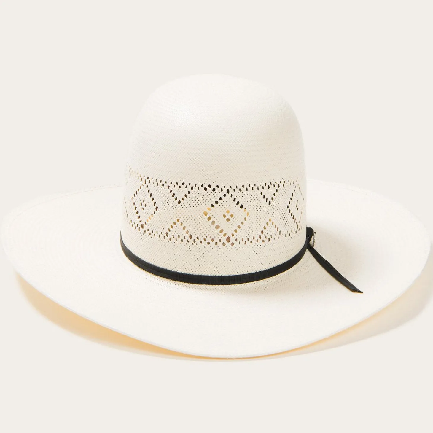Saddleman 20X Open Crown Straw Cowboy Hat