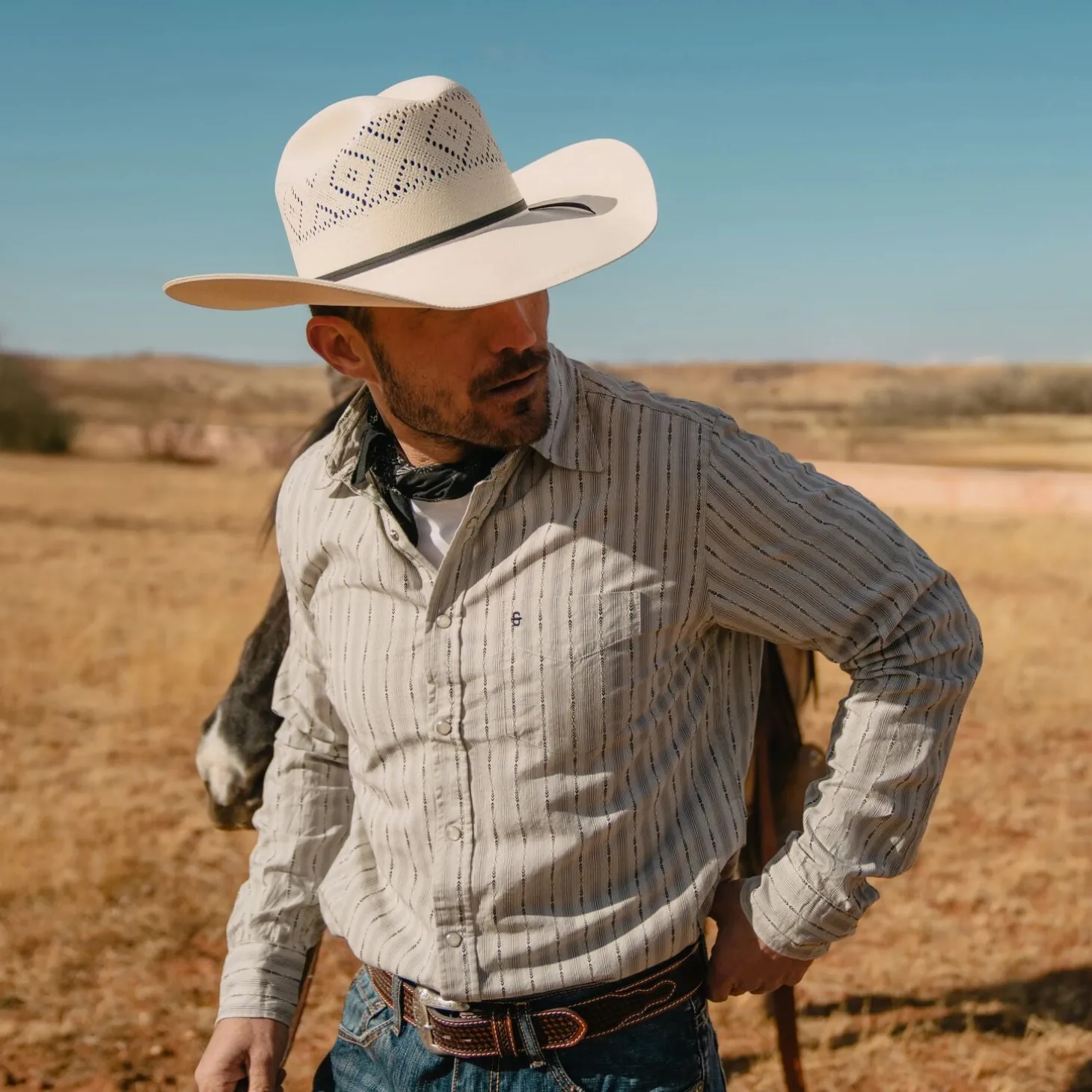 Saddleman 20X Straw Cowboy Hat