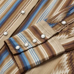 Sand Serape Print Shirt