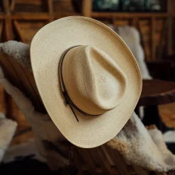 Sawmill Palm Leaf Western Hat