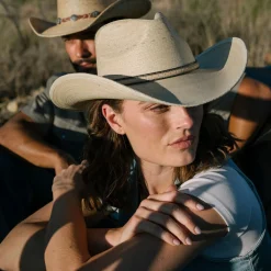 Sawmill Palm Leaf Western Hat