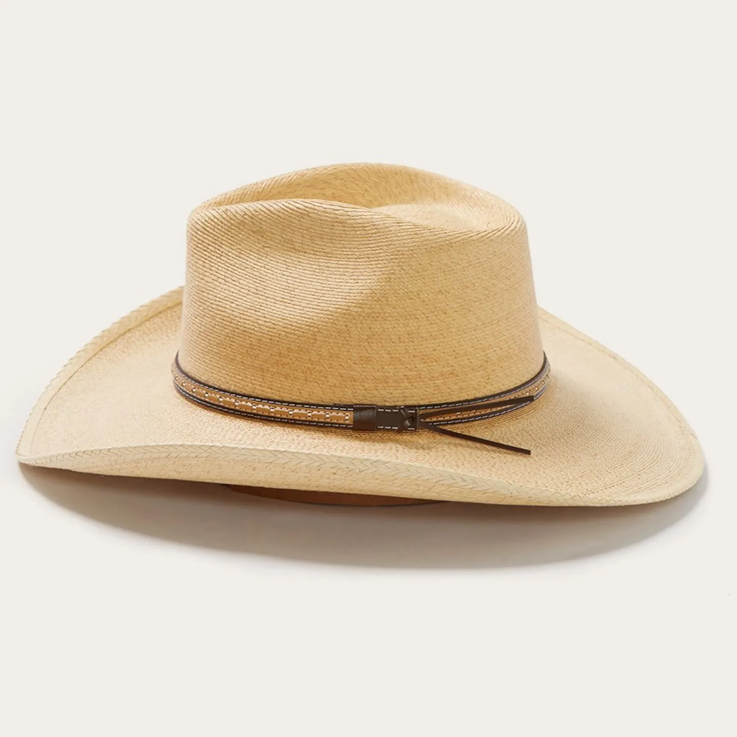 Sawmill Palm Leaf Western Hat