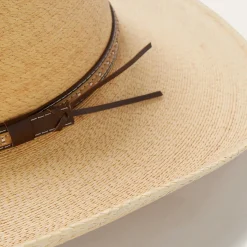 Sawmill Palm Leaf Western Hat