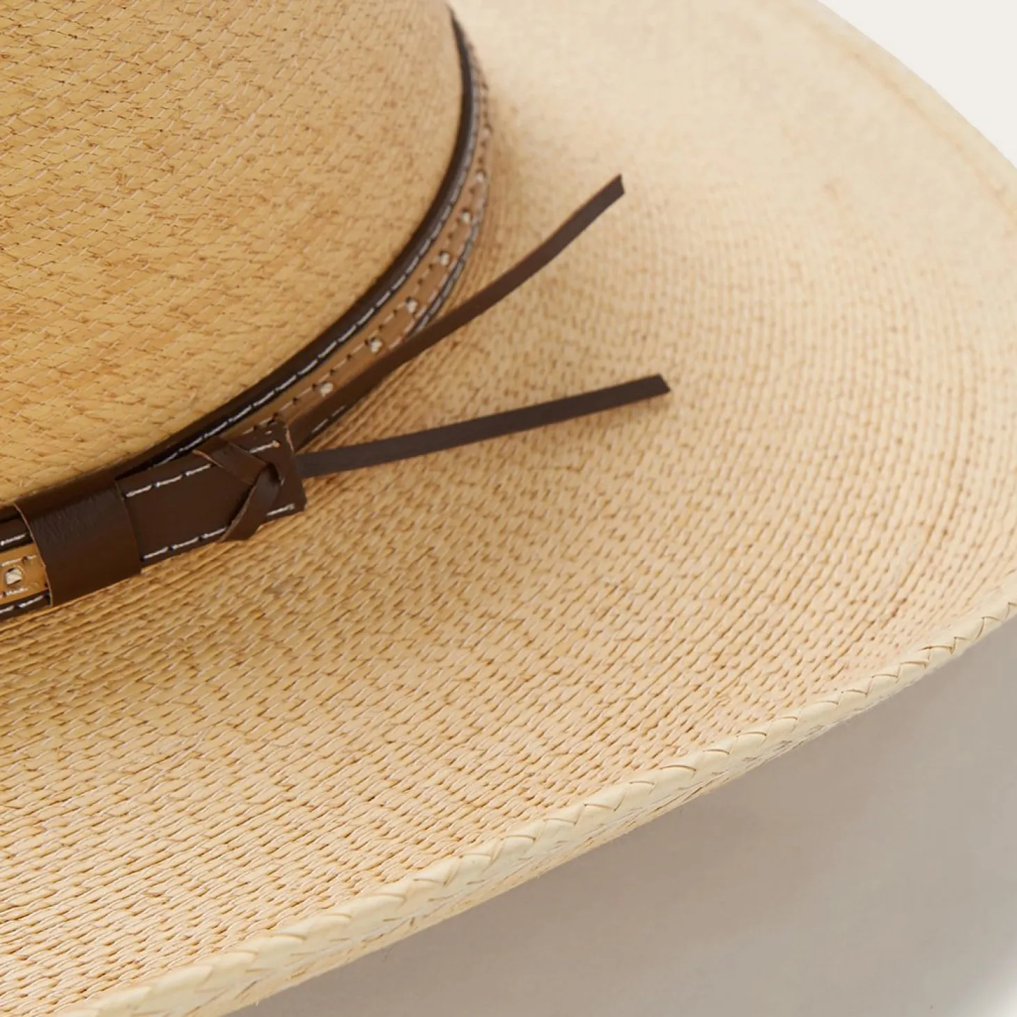 Sawmill Palm Leaf Western Hat