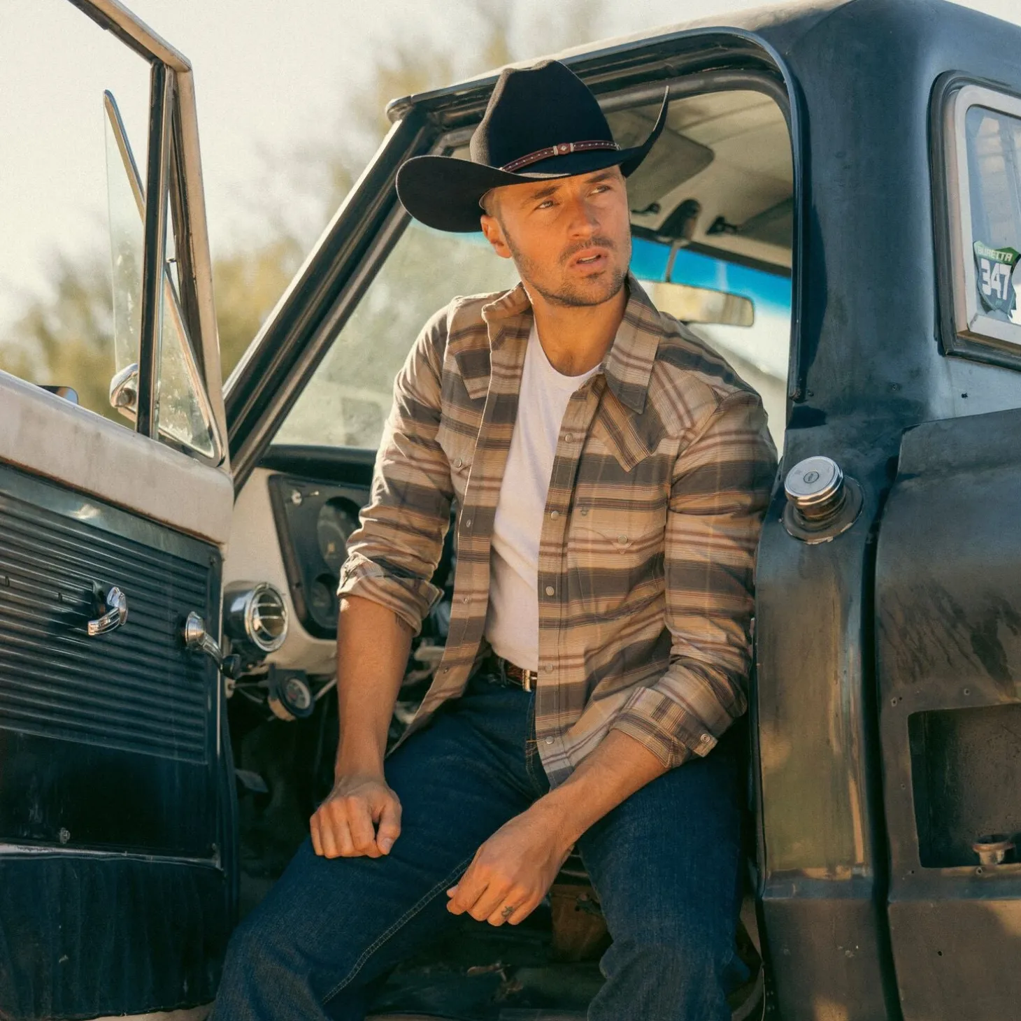 Serape Plaid Western Shirt