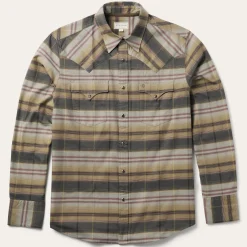 Serape Plaid Western Shirt