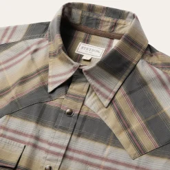 Serape Plaid Western Shirt
