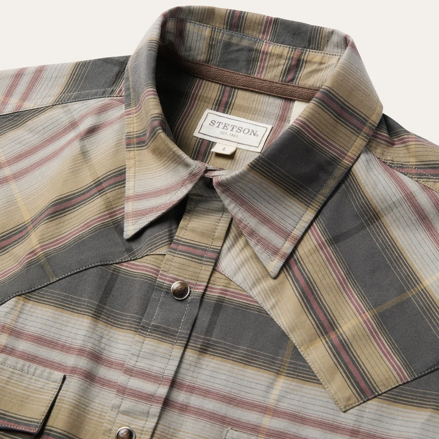 Serape Plaid Western Shirt